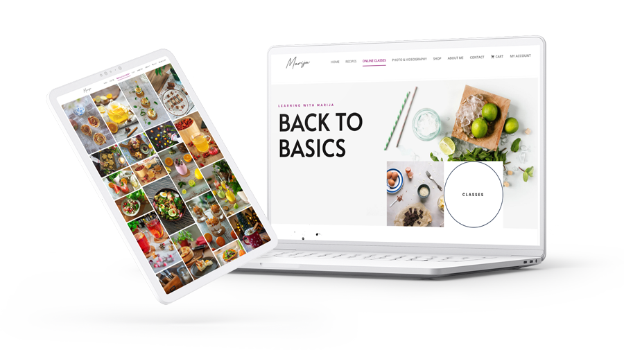Interactive Webdesign Mockup